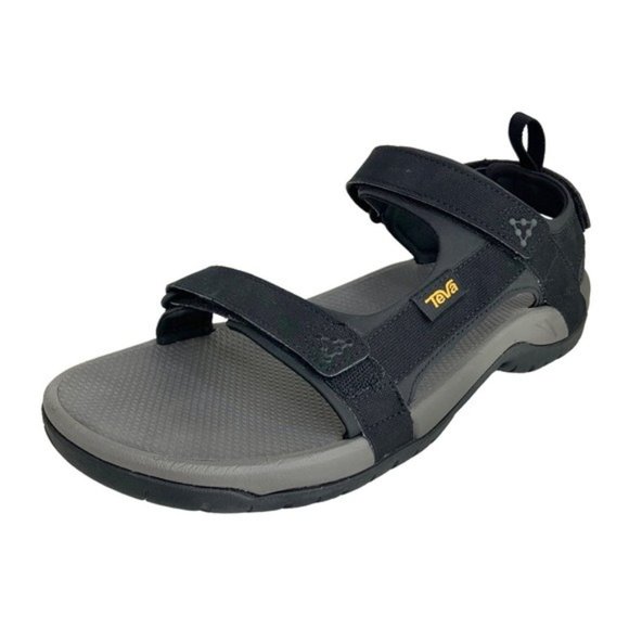 Teva Meacham Black Strappy Water Sandals - Picture 1 of 7